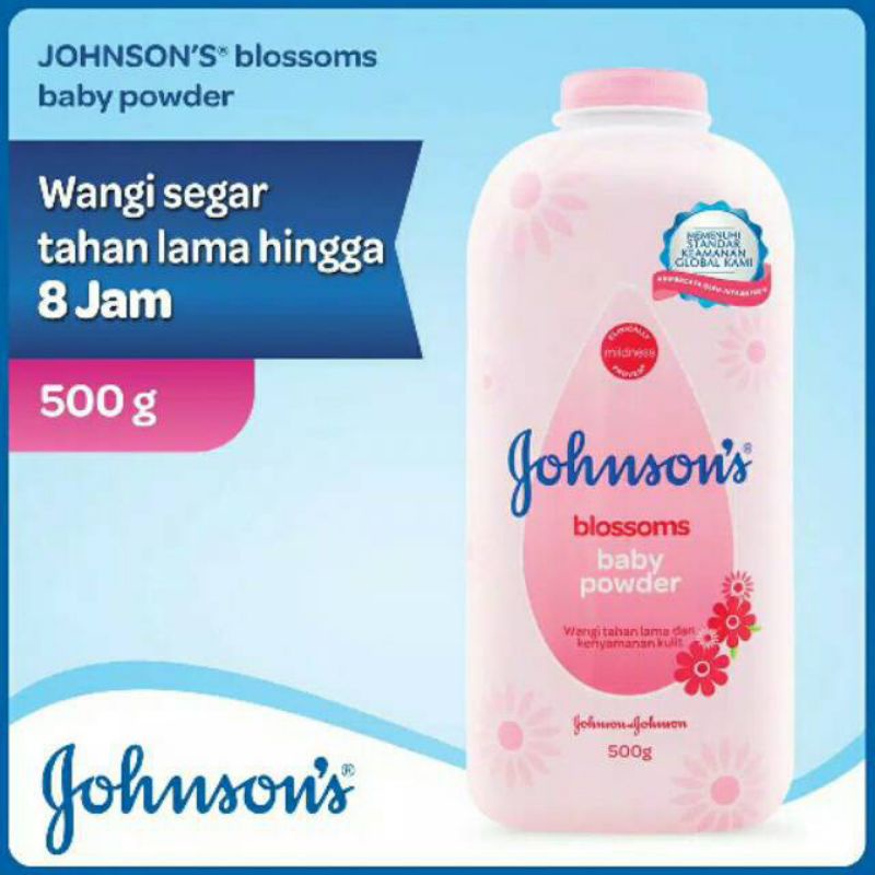 Jual JOHNSON'S Blossoms Baby Powder - Bedak Bayi 500gr | Shopee Indonesia