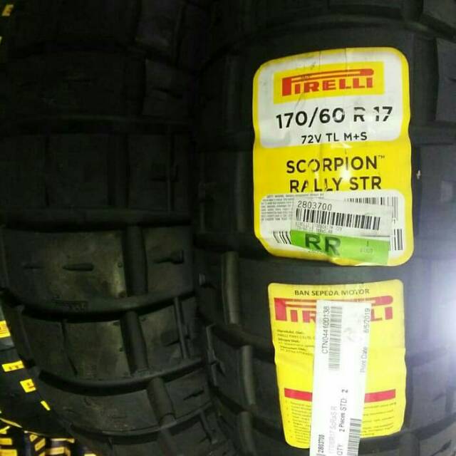Jual BAN PIRELLI SCORPION RALLY STR uk 170/60 R 17 | Shopee Indonesia