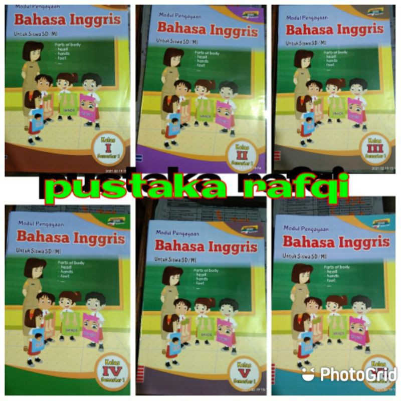 Jual LKS BAHASA INGGRIS MODUL KELAS 1 2 3 4 5 6 SEMESTER 1 KURIKULUM ...