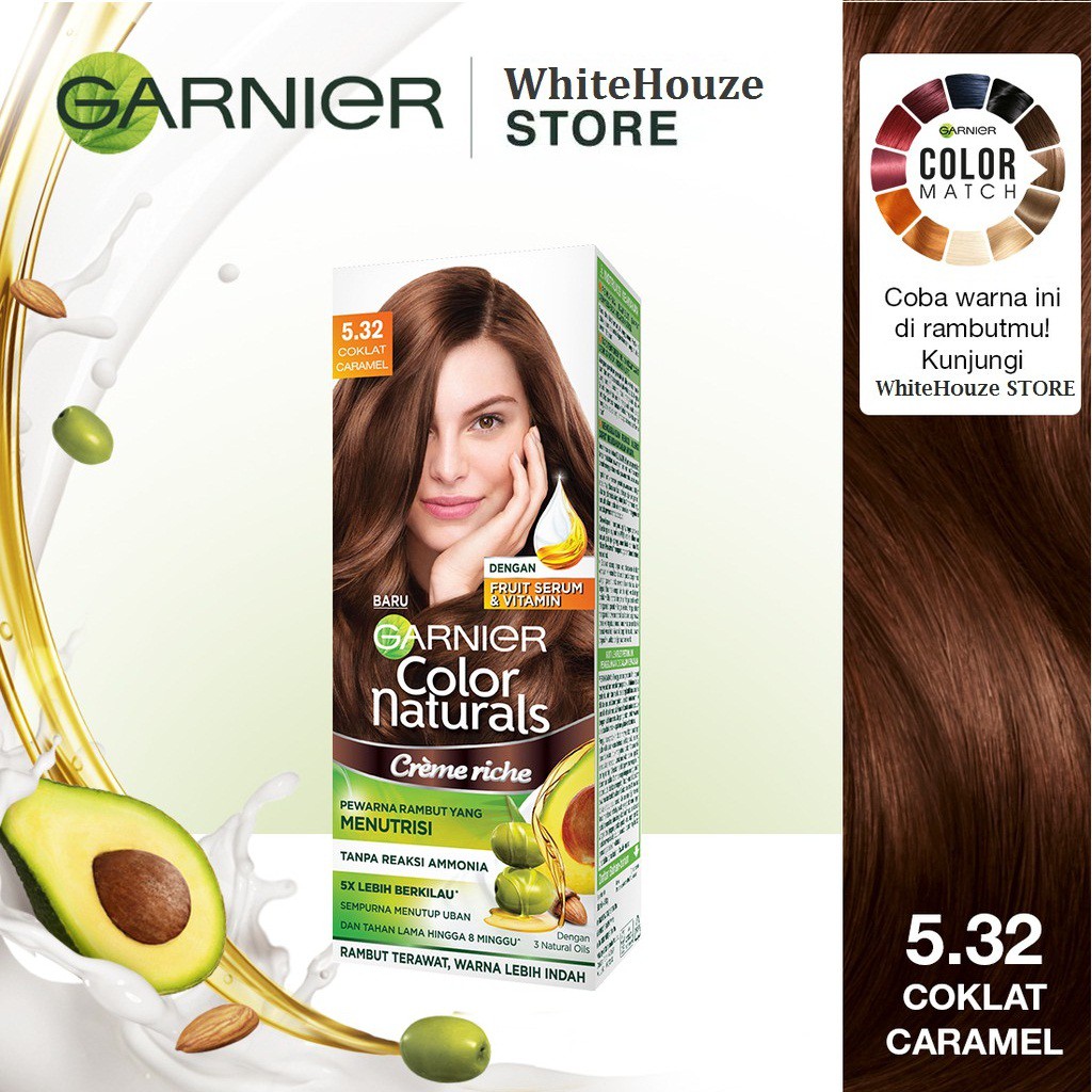 Caramel Brown Garnier 5,32