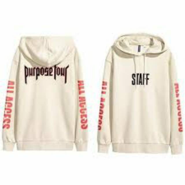 Jual Hoodie staff purpose tour by H M original Shopee Indonesia