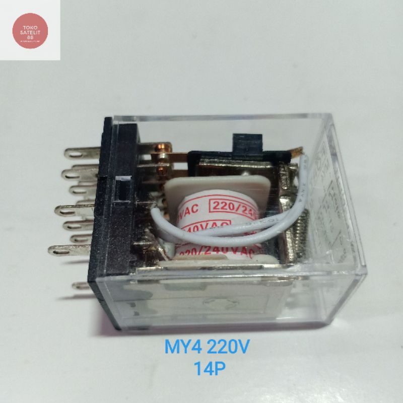 Jual RELAY FORT MYA 24VDC, MYA 220V | Shopee Indonesia