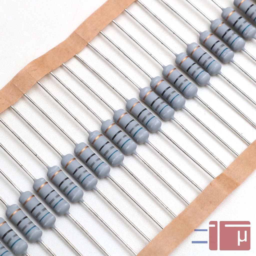 Jual x10 Resistor 68R 68 Ohm 1W Metal Oxide 5% Taiwan Kaki Tembaga ...