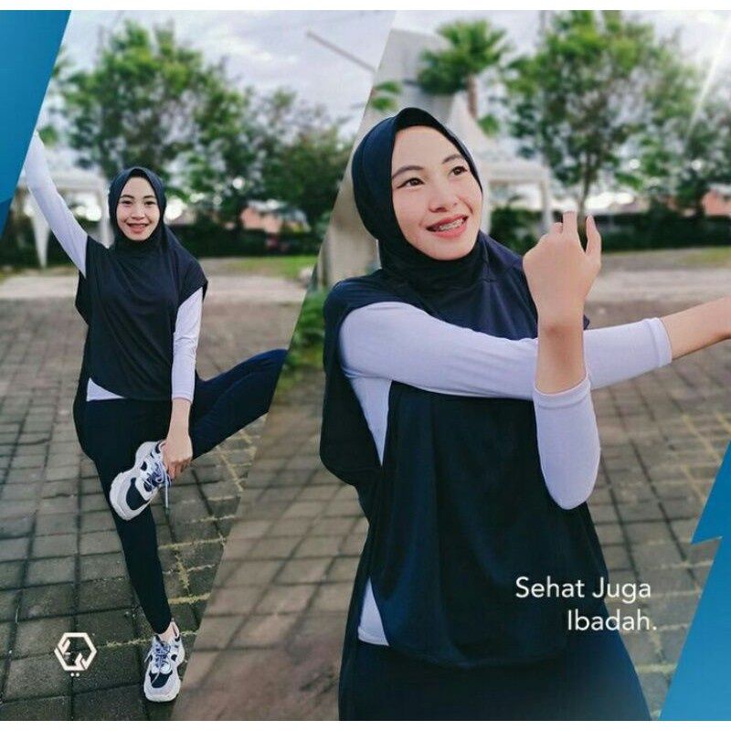 Jual Hijab Sporty Olahraga Hijab Renang Hijab Olahraga Jilbab