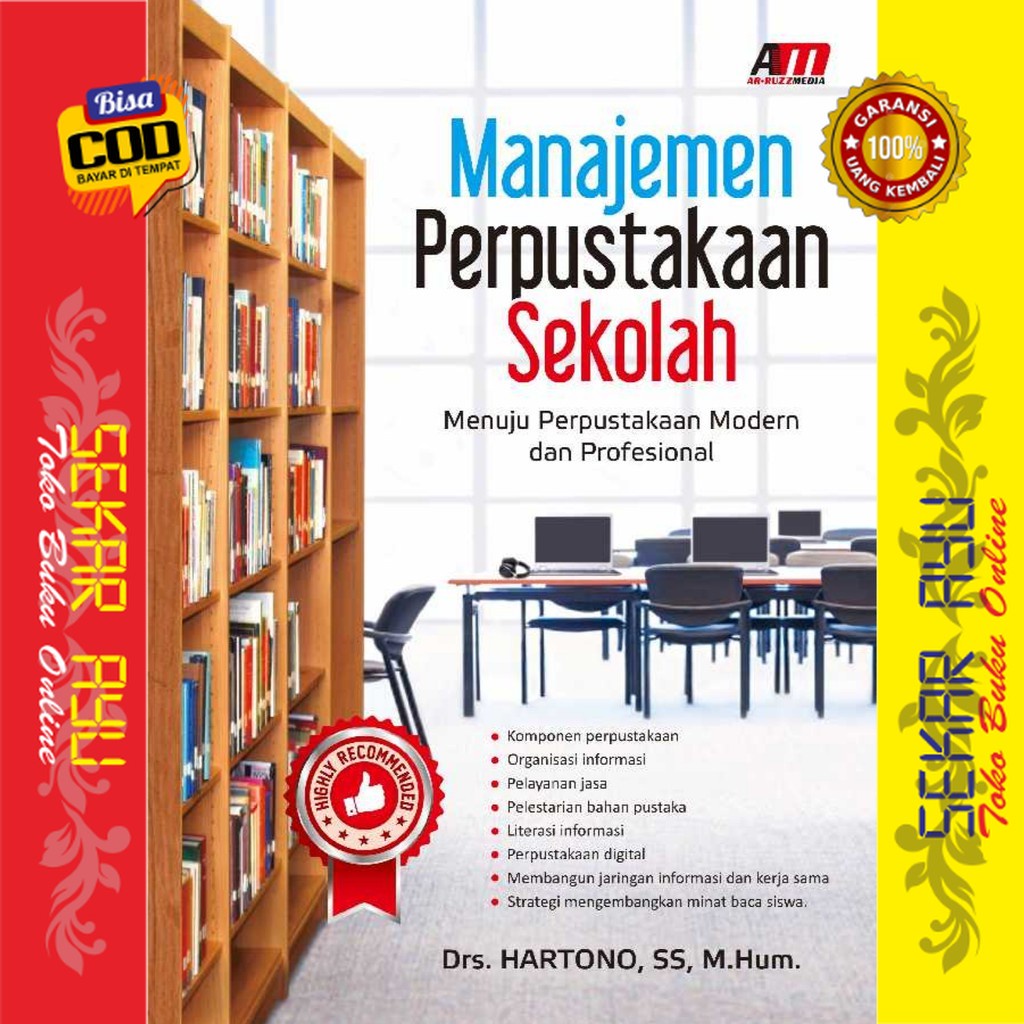 Jual Buku Manajemen Perpustakaan Sekolah Drs Hartono | Shopee Indonesia