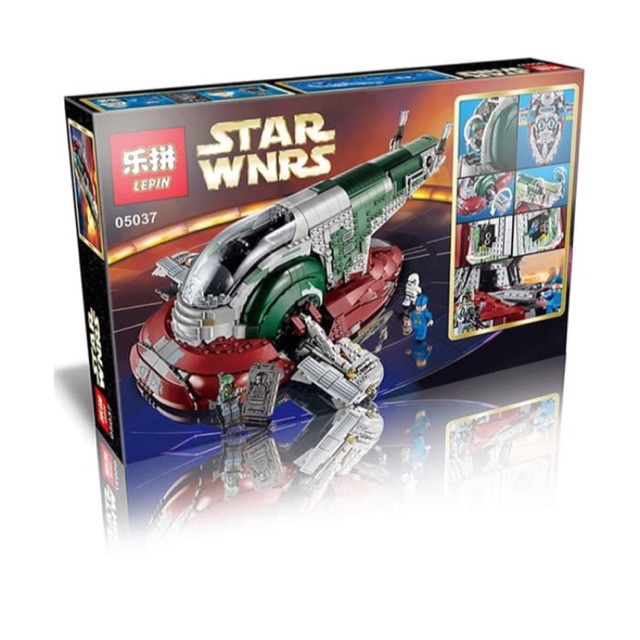 Jual Lepin 05037 Star Wars Boba Fett Slave 1 UCS 75060 Shopee Indonesia