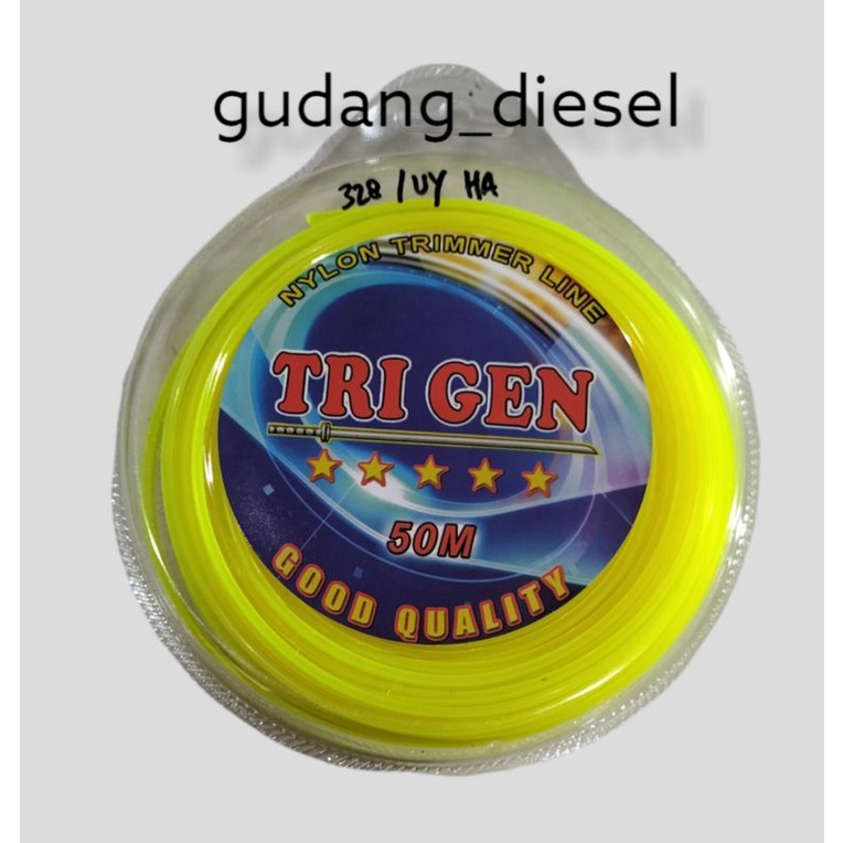 Jual Trimmerline/Senar Nylon Pisau Potong Rumput (50 Meter) | Shopee ...