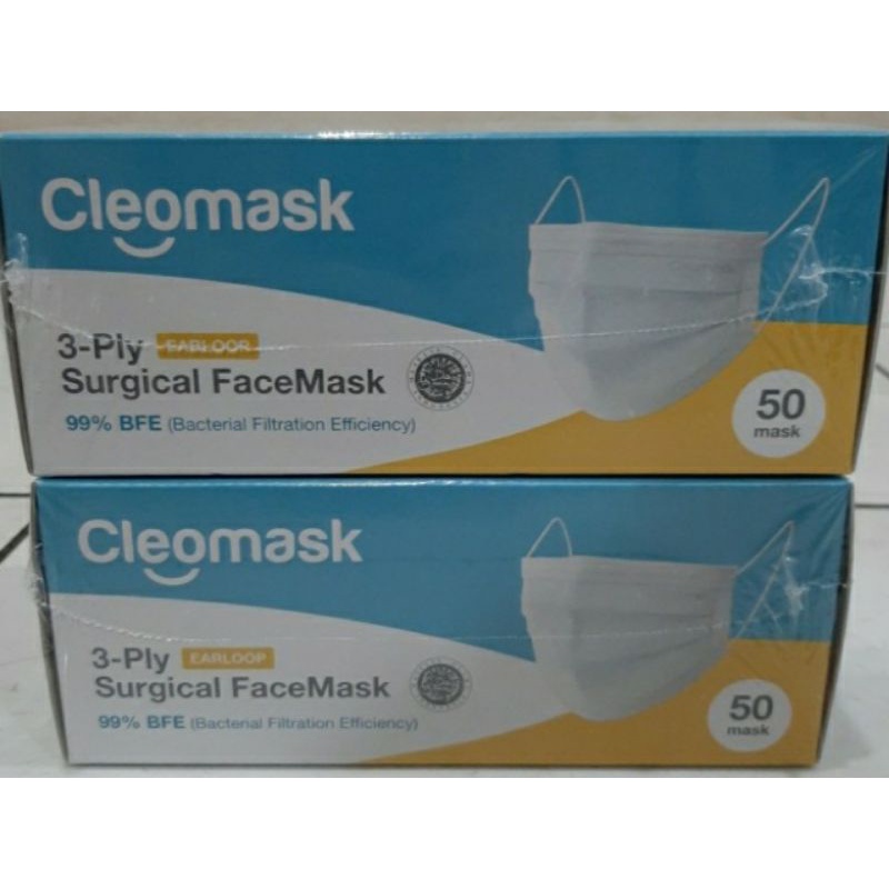Jual Cleomask masker medis. Surgical mask merk Cleo | Shopee Indonesia
