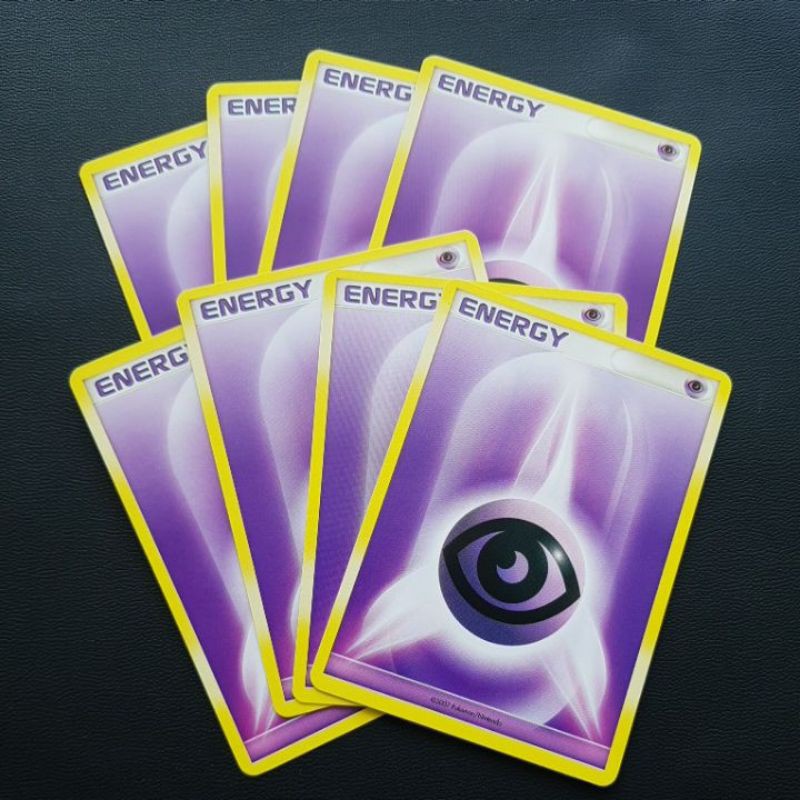 Jual POKEMON ENERGY PSYCHIC BASIC SET ISI 8 LEMBAR | Shopee Indonesia