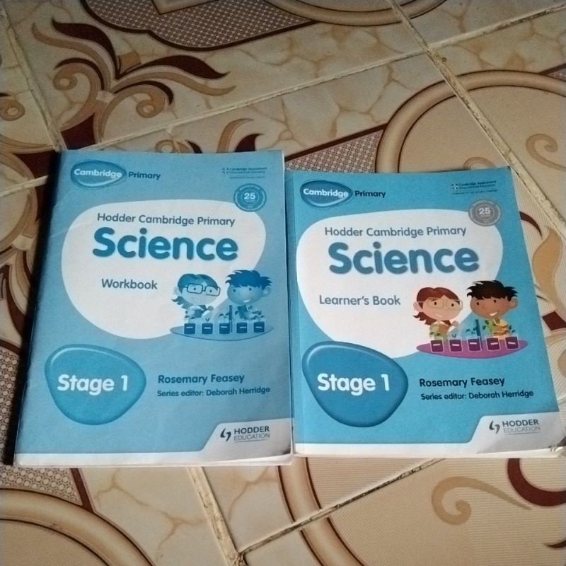 Jual Hodder Cambridge Primary Science 1 Leaner`s Book + Workbook ...