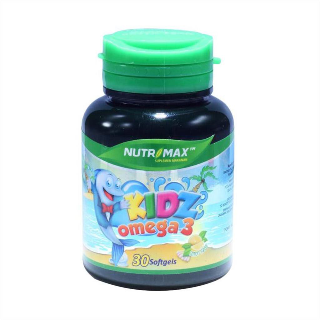 Jual Nutrimax Kidz Omega 3 Multivitamin [30 Softgels] Shopee Indonesia