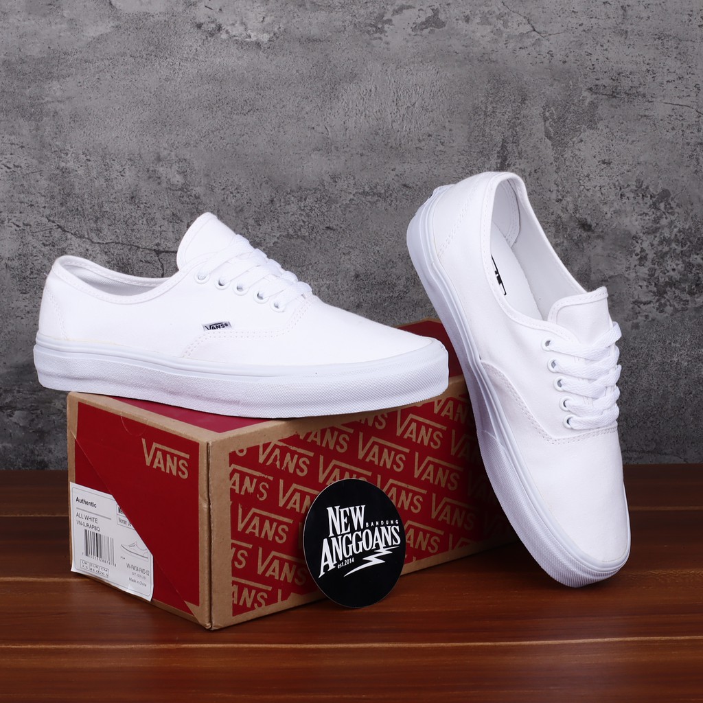 Vans authentic 2025 all white kaskus