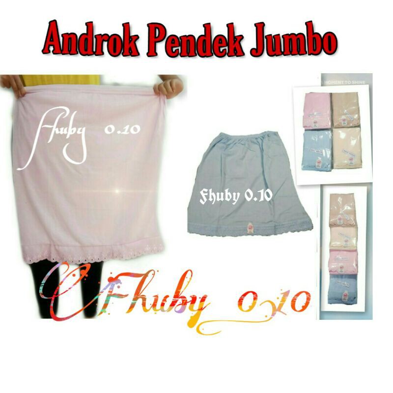 Jual Androk Pendek Jumbo / Dalaman Rok Pendek Jumbo / Underok / Anderok ...