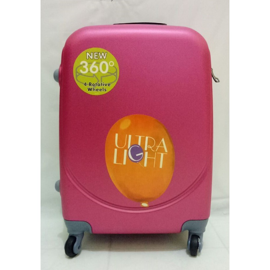 Jual Koper Fiber Polo Hoby 20 inch Pink ( model 480 ) | Shopee Indonesia