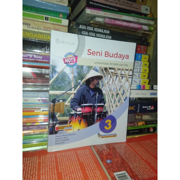 Jual ORIGINAL BUKU SENI BUDAYA UNTUK KELAS 3 SMA DAN MA - PLATINUM ...