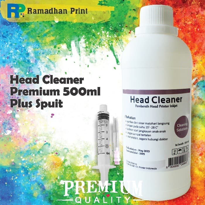 Jual Cairan Pembersih Head Cleaner 500ml 500 Ml Printer Epson Hp Canon