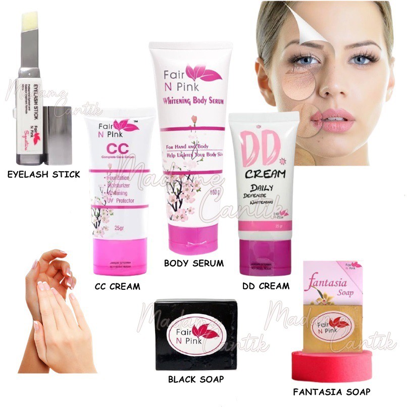 Jual Fair N Pink Serum Badan Eyelash Stick Cc Dd Cream Black Fantasia