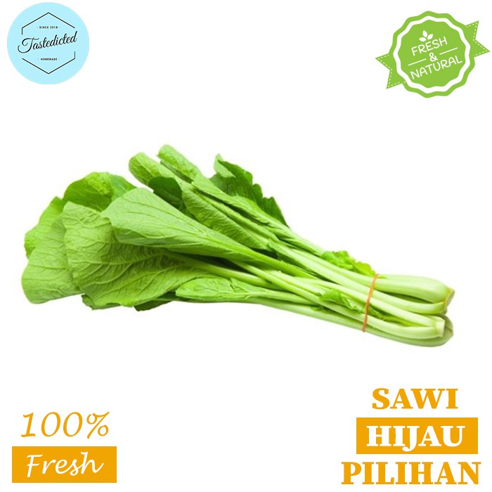 Jual Sawi Hijau 250 Gram Sayur Sawi Sawi Hijau Sawi Segar Sayur Sayuran