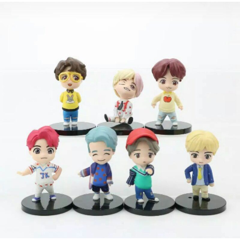 Jual bts mini figure permember/1set | Shopee Indonesia