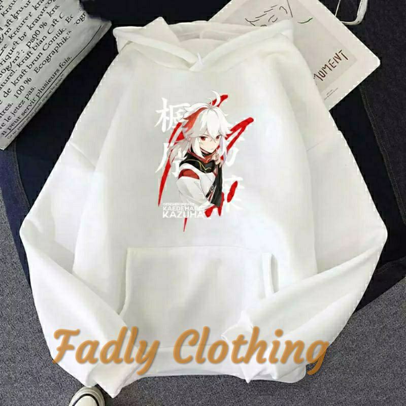 Jual Hoodie Kaedehara Kazuha Kawaii Anime Genshin Impact Shopee Indonesia