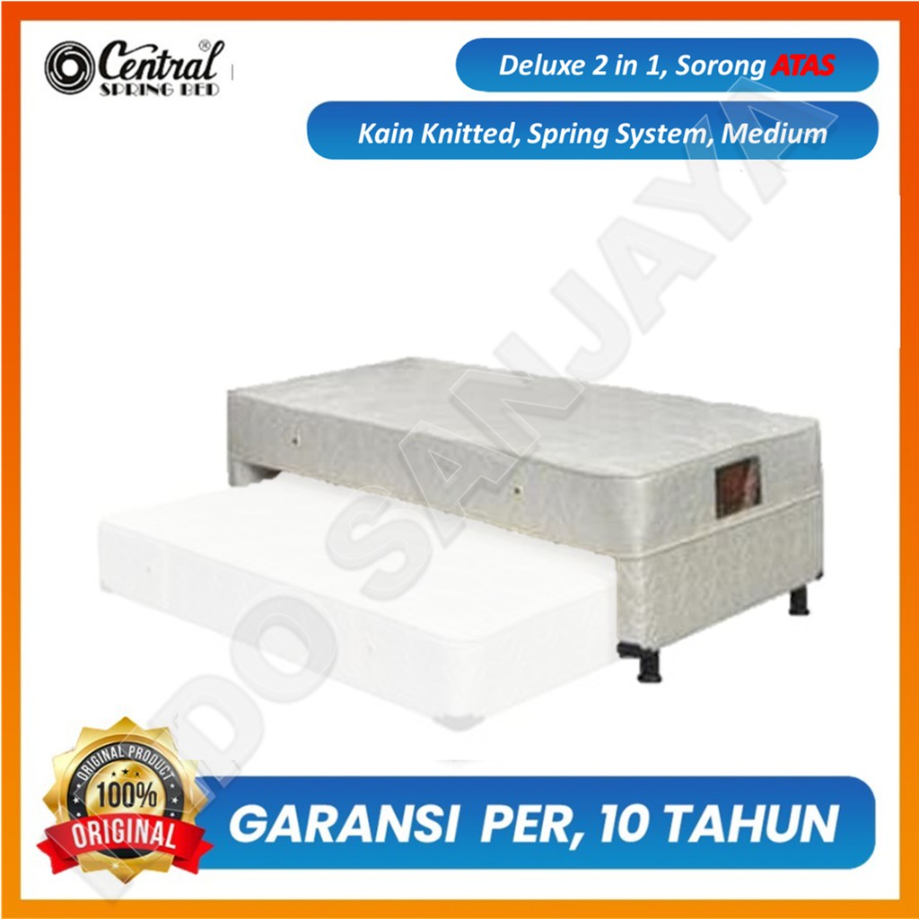 Jual Kasur Sorong / Springbed 2 in 1 Deluxe - Central Springbed ...