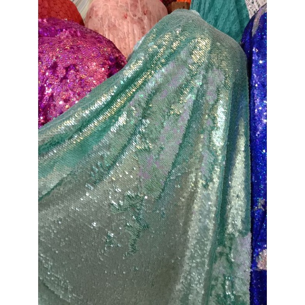 Jual Kain Sequin Gradasi Bahan Sequin Seribu Payet Terbaru Shopee Indonesia