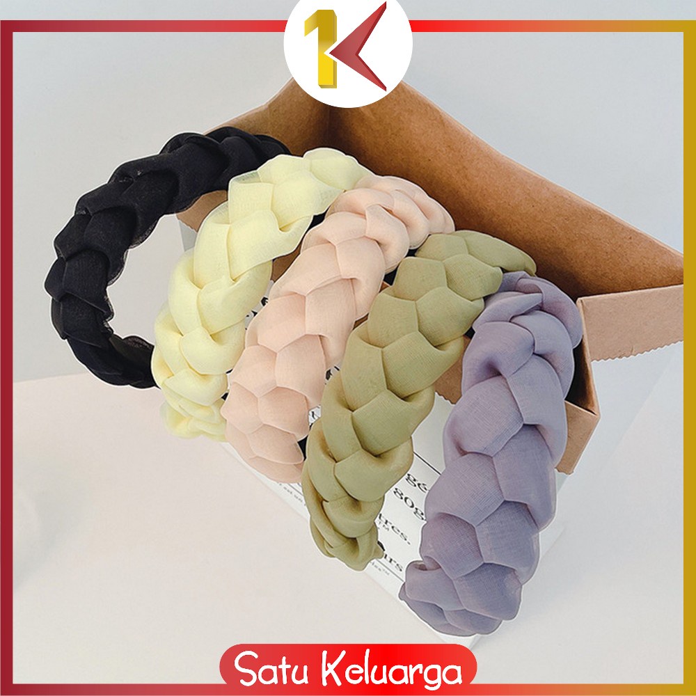 Jual SK-C530 Bando Kepang Wanita Scrunchie / Bandana Nagita Organza ...