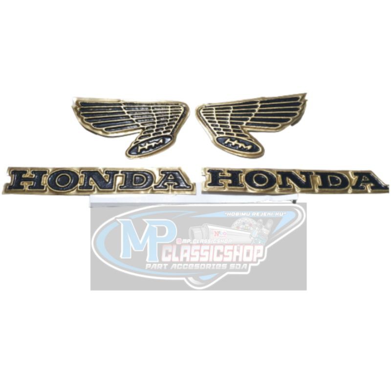 Jual Emblem Tangki Cb Bahan Kuningan Tebal Shopee Indonesia