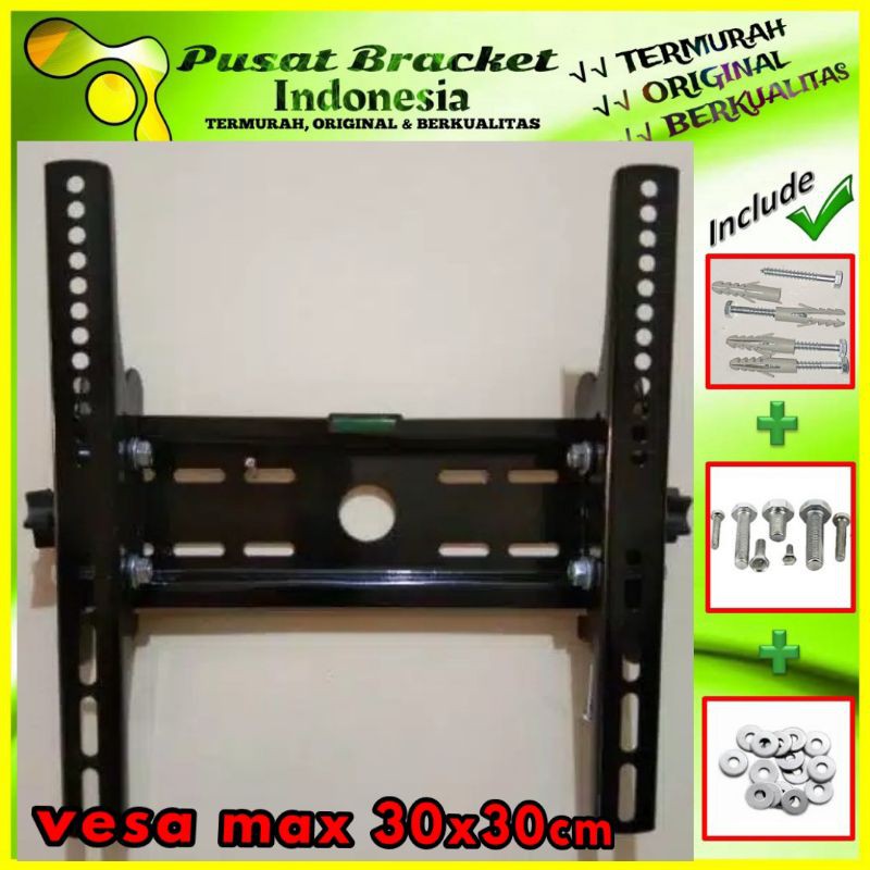 Jual Breket/Bracket Tv 32 Sampai 47 Inch Bahan Tebal Dan Kokoh | Shopee ...