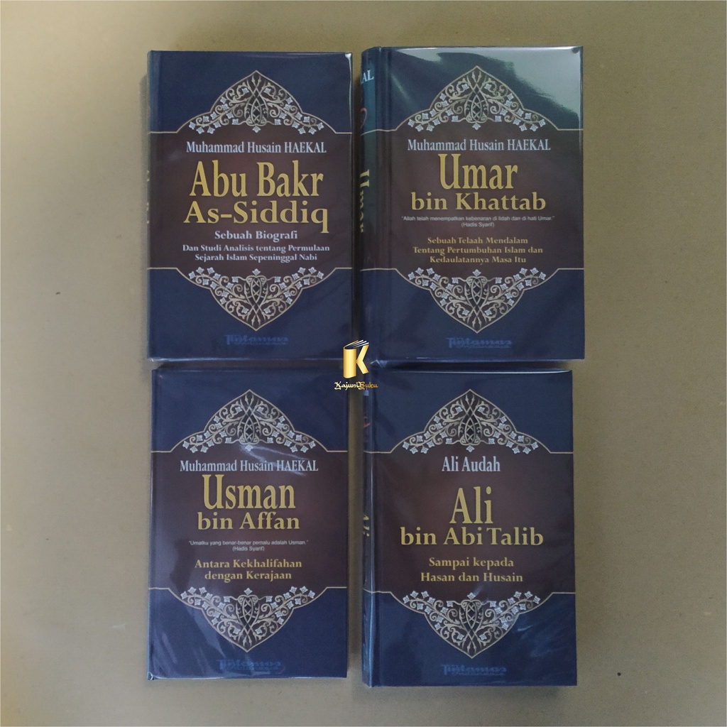 Jual PAKET BUKU BIOGRAFI KHULAFAUR RASYIDIN - 4 KHALIFAH NABI - ABU ...