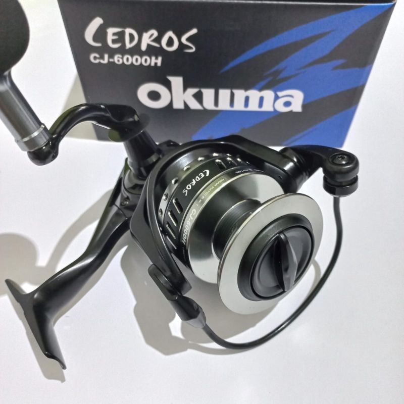 harga reel okuma cedros Jual Starsfishing Spinning Reel Pancing Okuma CEDROS CJ- 4000H 6000H 8000  10000 14000 Saltwater