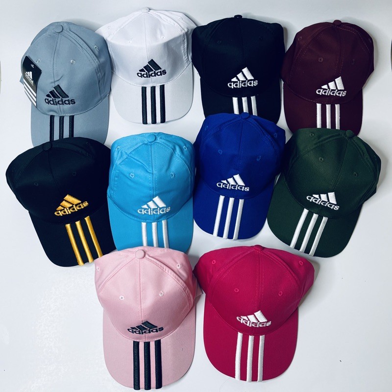 Topi adidas shop garis 3