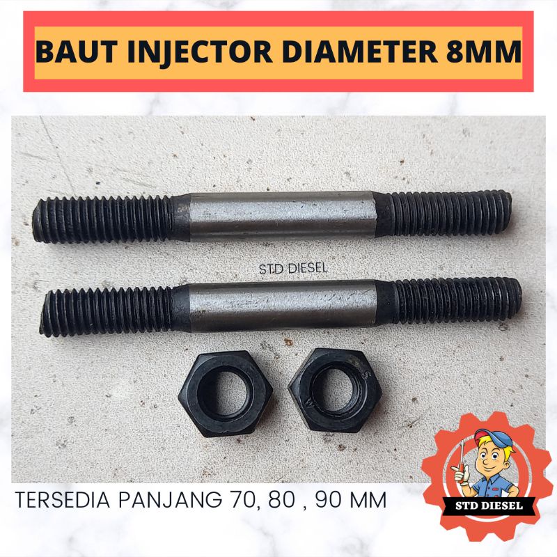 Jual BAUT INJECTOR NOZZLE NOSEL R175 R180 R100 S195 S1100 S1110 S1115 ...