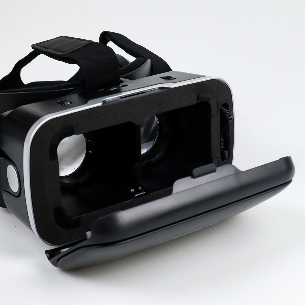 Jual VR Box 3D Virtual Reality Glasses dengan Headphone Shinecon 6.0 ...