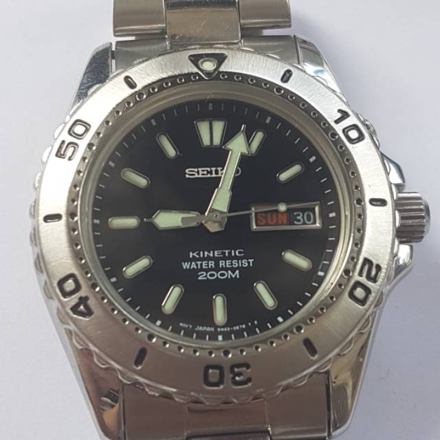 Jual Seiko Kinetic 5M43 - 0C90 Full original | Shopee Indonesia