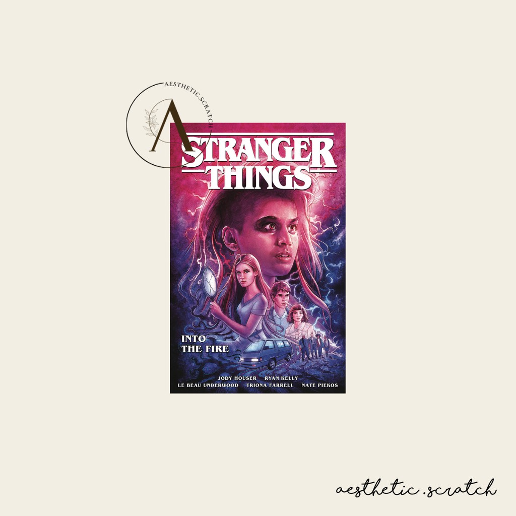 Jual ( aesthetic.scratch ) poster stranger things comic | Shopee Indonesia