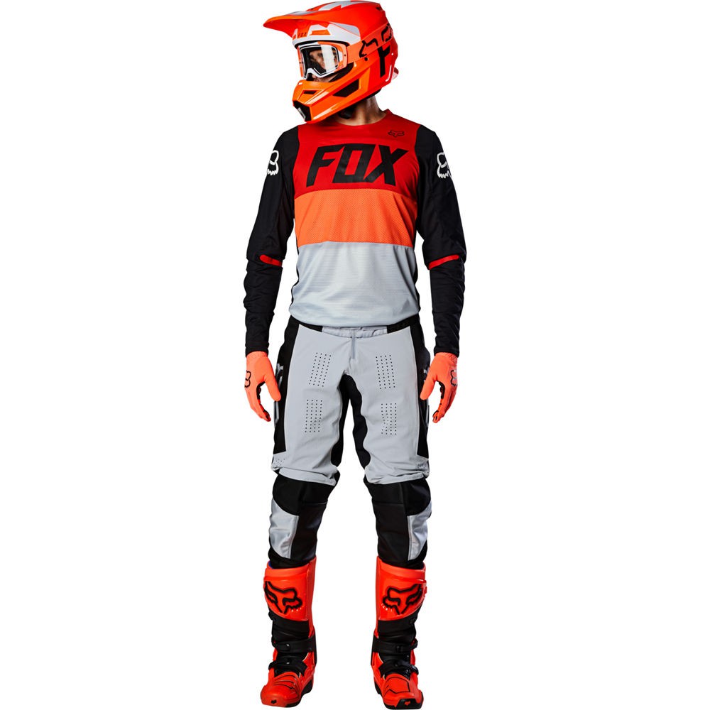 Jual BAJU JERSEY FOX SET CUSTOM MOTOR CROSS TRAIL ADVENTURE MTB DOWNHILL 360 BANN LIGHT GREY Shopee Indonesia