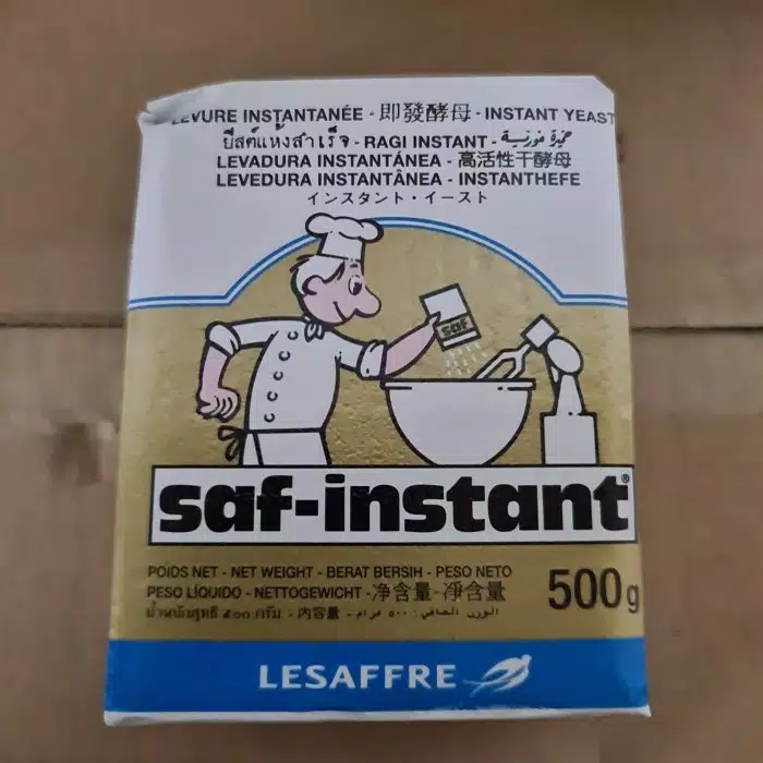 Jual SAF Instant Ragi Kering Instant Pengembang Roti Donat Kue Gold ...