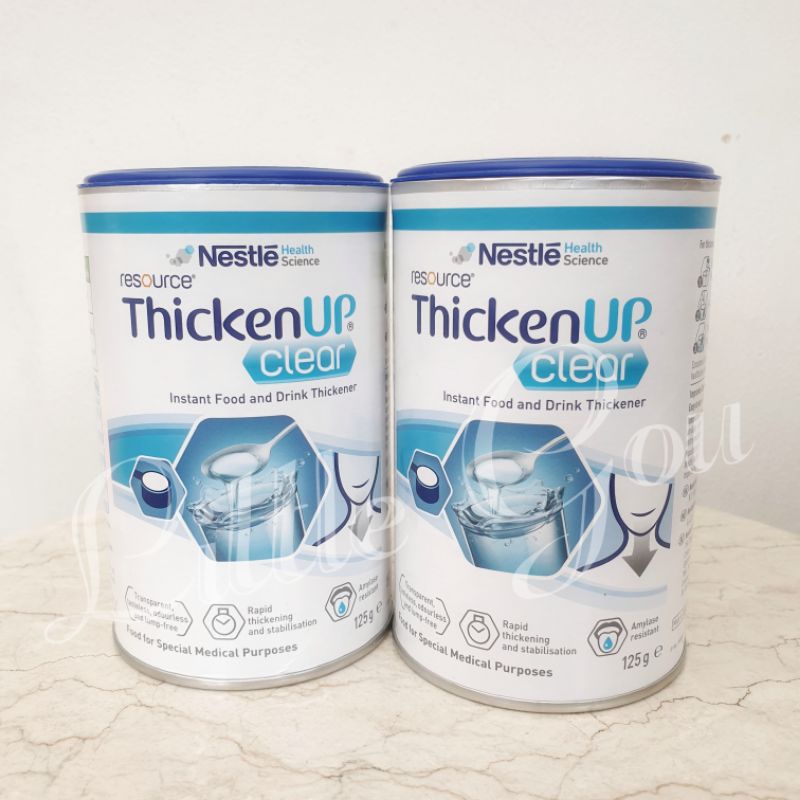 Jual Nestle Resource ThickenUp Clear 125gr / Thicken Up / Instant Food