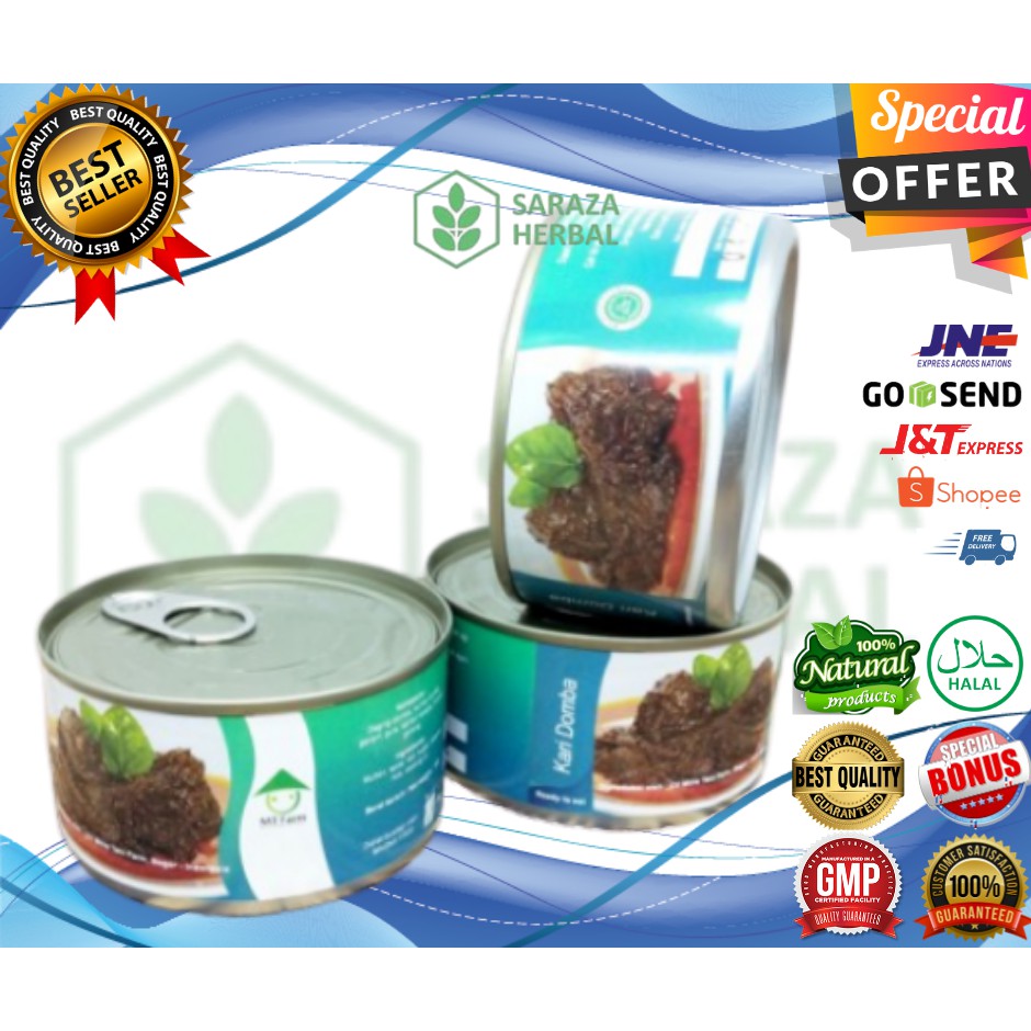 Jual Promo Kari Domba Sapi Kaleng Sehat Herbal Kuliner Tradisional