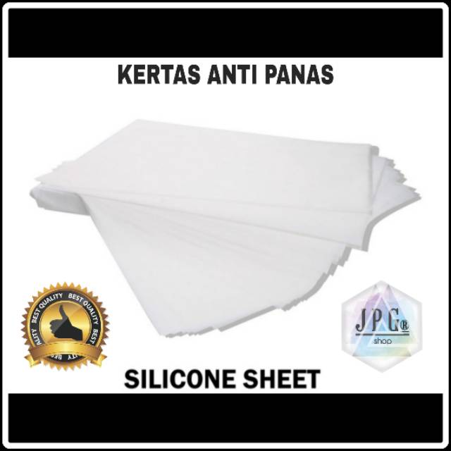 Jual Kertas Anti Panas Silicone Sheet Untuk 3g Jet Opaque Atau Alas Pemanggang Kue Shopee 0319