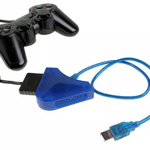 Jual Converter USB To PS 2 Game PS ke PC Konverter Joystick Gamepad ...