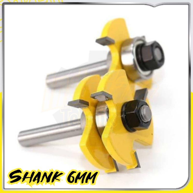 Jual Mata Profil Tongue & Groove Router Profil KayuTrimmer Forstner ...