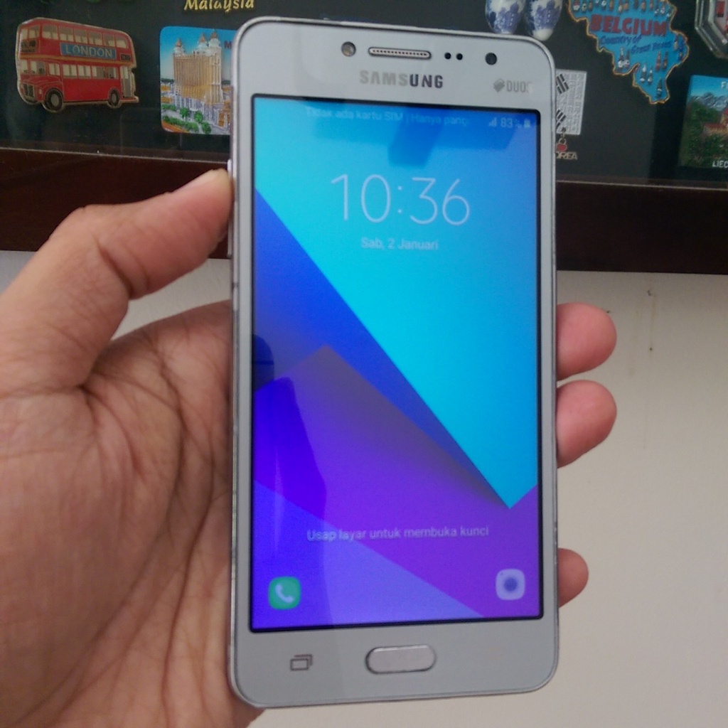 Samsung Galaxy J2 Prime Silver Dual SIM 4G Ex Resmi SEIN