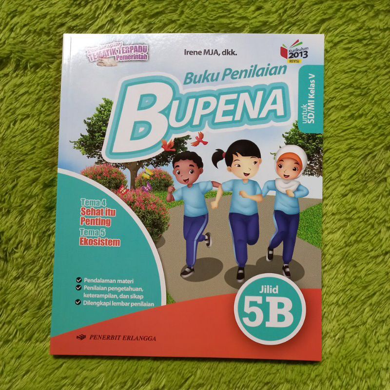 Jual ORIGINAL BUKU PENILAIAN BUPENA TEMATIK TERPADU KELAS JILID 2A 2B ...