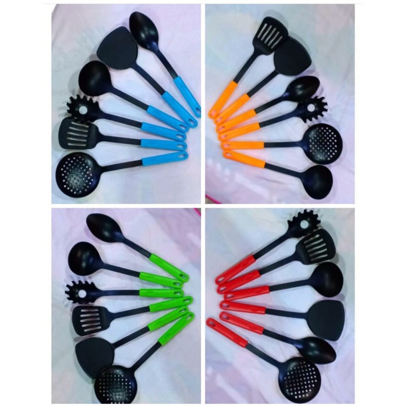 Jual Nylon Spatula Set Spatula Plastik Shopee Indonesia