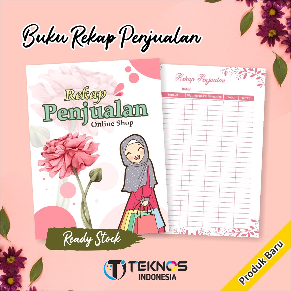 Jual Buku Olshop Buku Rekap Penjualan Buku List Order Online Shope Ready Murah Shopee 9367