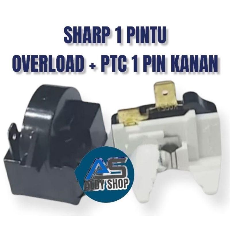 Jual Kulkas Sharp 1 pintu / Overload kulkas Sharp 1 pintu Relay kulkas ...