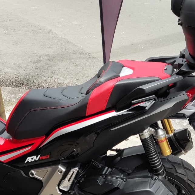 Jual HONDA ADV150 JOK MOTOR MBTECH COMFORT X - BK RED LATEX | Shopee ...