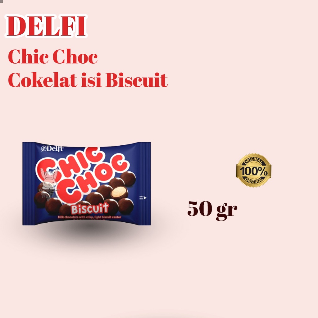 Jual Delfi Chic Choc Biscuit 50 g | Shopee Indonesia